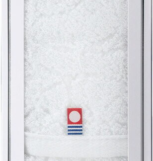 【ラッピング無料】国産 今治製タオル フェイスタオル ビンテージフラワー FT WH 綿100% 日本製