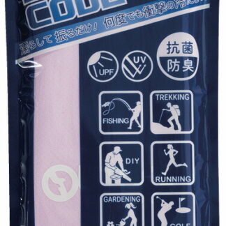 【ラッピング無料】アウトドア スーパークールタオル ピンク ODT2261 PK 冷却タオル