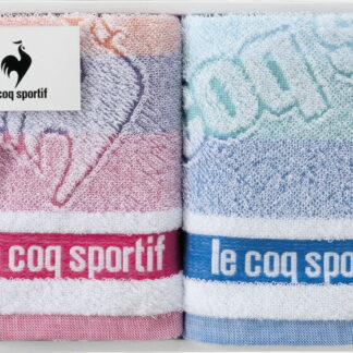 【ラッピング無料】国産 le coq sportif ルコック ビッグロゴ ハンドタオル 2P LQ2302 HT 2P 綿100% 日本製