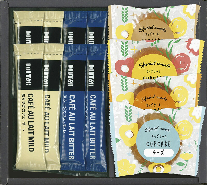 【ラッピング無料】ドトール カップケーキアソートセット HRDN-AE カフェ･オ･レ