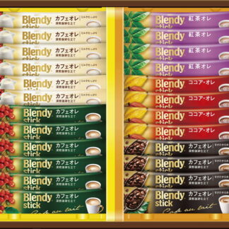 【ラッピング無料】AGF ブレンディ スティックカフェオレコレクション BST-15V カフェオレ深煎珈琲仕立て 紅茶オレ ココアオレ