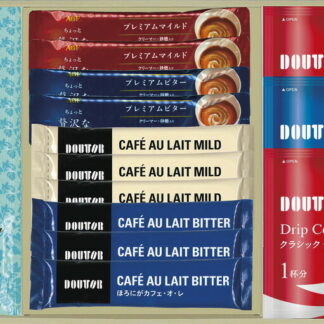 【ラッピング無料】ドトール バラエティセット DOM-AE アールグレイ紅茶ティーバッグ カフェ･オ･レ AGFちょっと贅沢な珈琲店 ドリップコーヒー