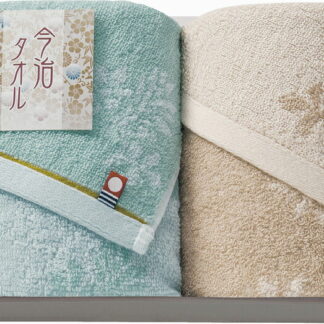 【ラッピング無料】国産 今治製タオル しまなみ匠の彩 フェイスタオル ＆ ウォッシュタオル IMM-018 綿100% 日本製