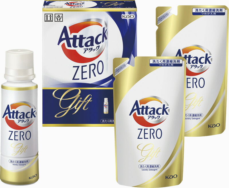 【ラッピング無料】花王 アタックZEROギフト K･AB-15A 詰替用
