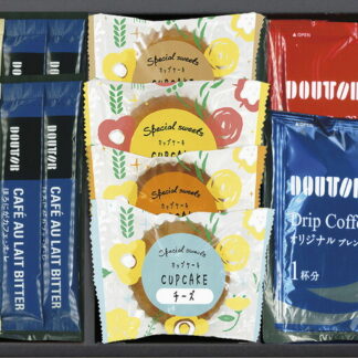 【ラッピング無料】ドトール カップケーキアソートセット HRDN-BO カフェ･オ･レ ドトールドリップコーヒー