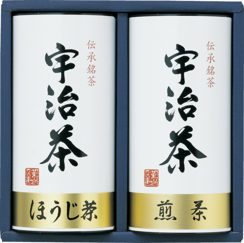 【ラッピング無料】宇治茶詰合せ(伝承銘茶) LC1-20A 煎茶 ほうじ茶
