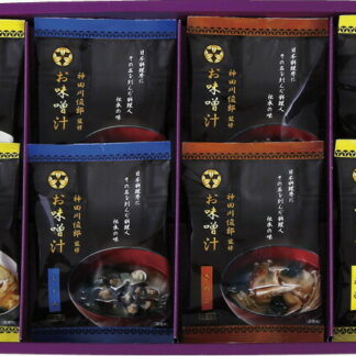 【ラッピング無料】神田川俊郎監修 味和心 お味噌汁ギフト[雅] FKM-CN 玉子フリーズドライお吸い物 フリーズドライ