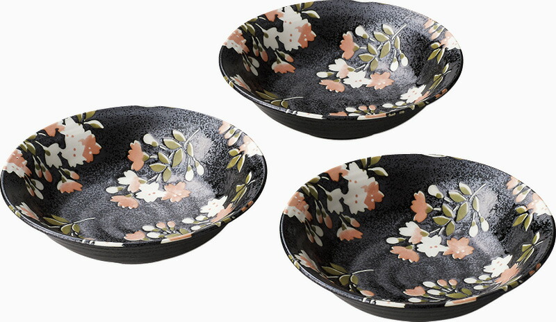 【ラッピング無料】国産 宇野千代 花和み 盛鉢揃 272503 日本製