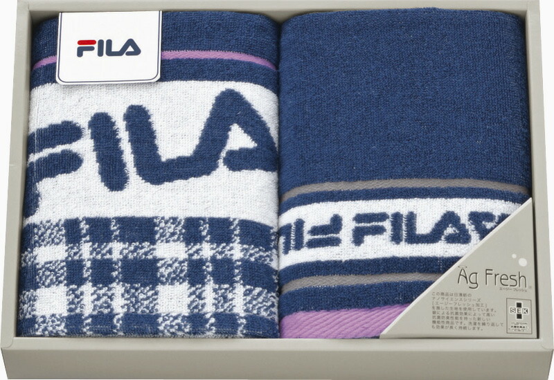 【ラッピング無料】フィラ ハウザー フェイスタオル 2P FL-2060 綿100%