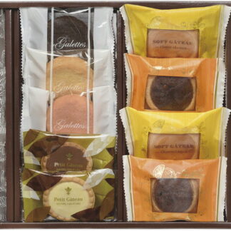 【ラッピング無料】セレブコレクション スイーツアソート CEA-25A 2層バームクーヘン ソフトタルト ガレット プチタルト