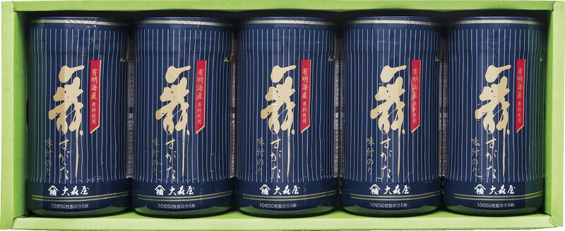 【ラッピング無料】大森屋 舞すがた 味のり卓上詰合せ NA-25N 味付け海苔