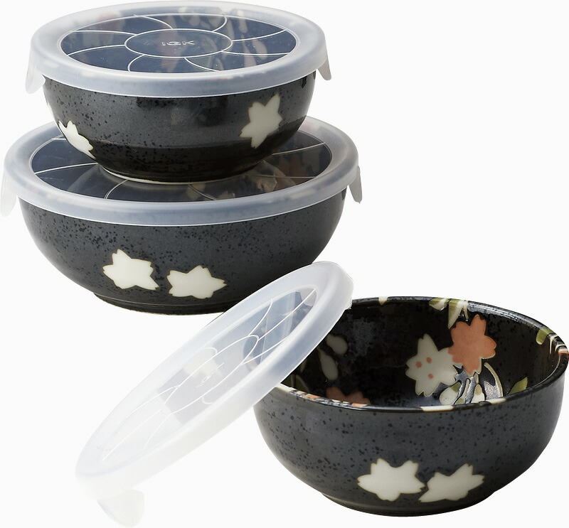 【ラッピング無料】国産 宇野千代 花和み パック鉢3点 272502 日本製 パック鉢小 パック鉢中