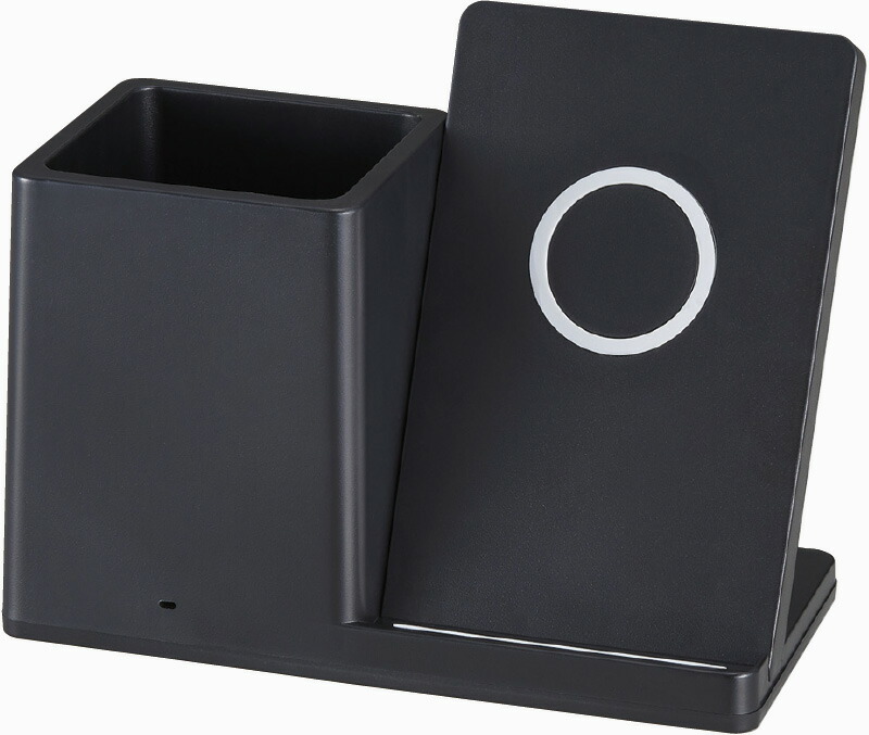 【ラッピング無料】ペンホルダー付ワイヤレス充電器 6178-23 レビュー