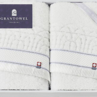 【ラッピング無料】国産 グランタオル今治 ホテルタイプフェイスタオル 2P IGT41250 綿100% 日本製