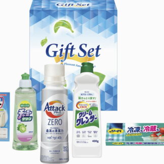 【ラッピング無料】ゼロ洗浄バラエティ洗剤セット ANW-DA クリームクレンザー 花王 アタックゼロ ライオン チャーミーグリーン ライオン リード 新鮮保存バッグ 洗濯機用クリーナー