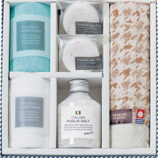 【ラッピング無料】バスツーリスト バスソルトセット BT-525A フィズ マイクロファイバークロス ソルト 今治ウォッシュタオル