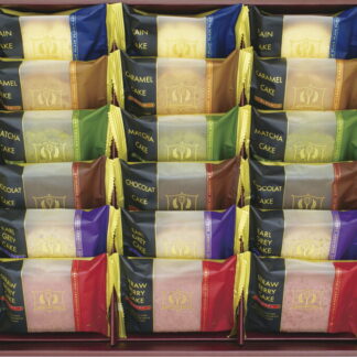 【ラッピング無料】金澤兼六製菓 オリジナルケーキギフト CC-30 キャラメル 抹茶 プレーン ショコラ アールグレイ ストロベリー ケーキ