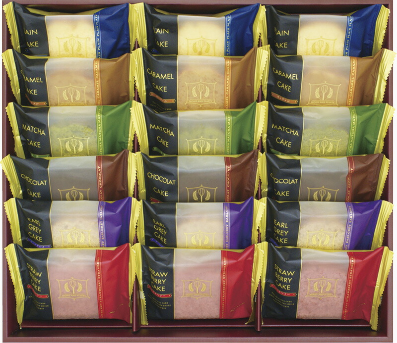 【ラッピング無料】金澤兼六製菓 オリジナルケーキギフト CC-30 キャラメル 抹茶 プレーン ショコラ アールグレイ ストロベリー ケーキ