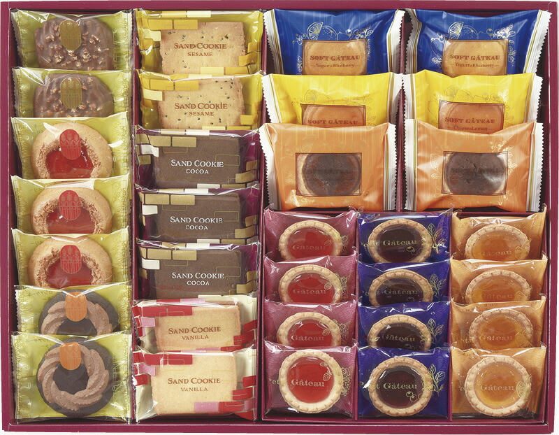 【ラッピング無料】NAKAYAMA ガトーセック32個 SEG-30 プチガトー ロシアケーキ サンドクッキー ロシアケーキ サンドクッキー ソフトガトー