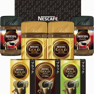【ラッピング無料】ネスカフェ レギュラーソリュブルコーヒーセット N30-EV ゴールドブレンド コク深め 香り華やぐ スティックブラック