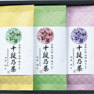 【ラッピング無料】銘茶百科 宇治森徳 最高位十段監修銘茶詰合せ SRS-30 深むし茶 雁ヶ音 煎茶