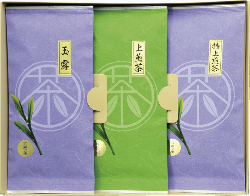 【ラッピング無料】京都産宇治茶詰合せ CK10-40 玉露 特上煎茶 上煎茶