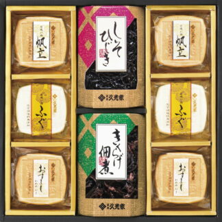 【ラッピング無料】久光家 お吸物･佃煮詰合せ ＹＦＴ-30 しそひじき きくらげ佃煮