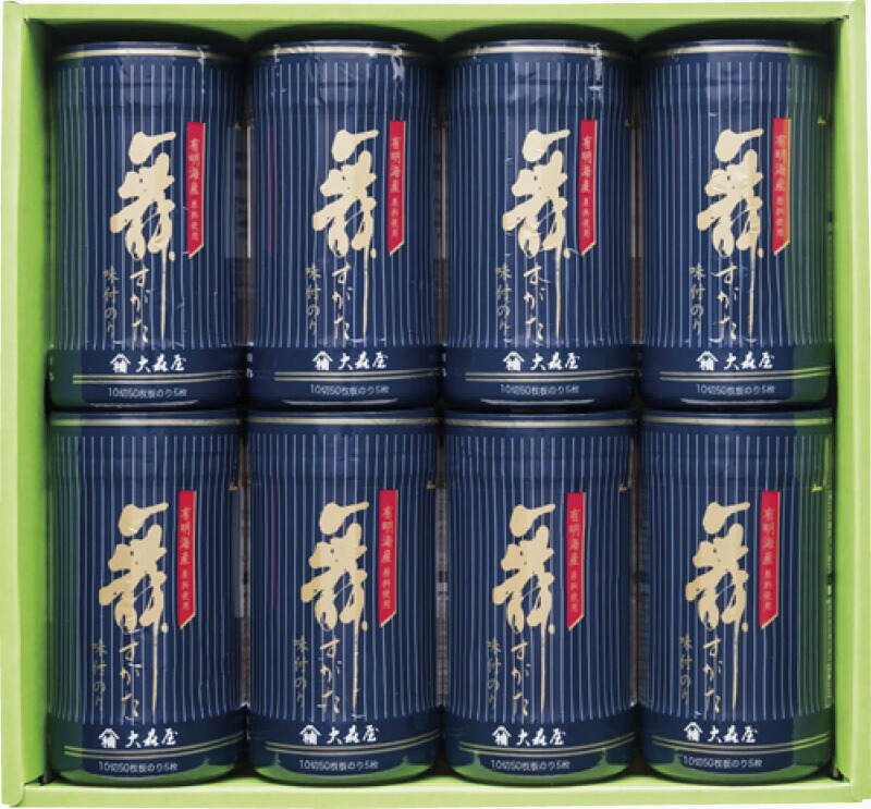 【ラッピング無料】大森屋 舞すがた 味のり卓上詰合せ NA-40N 味付け海苔