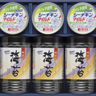 【ラッピング無料】はごろもフーズ 海奏紀行 KK-CJA 味付海苔 オイル不使用シーチキンマイルド