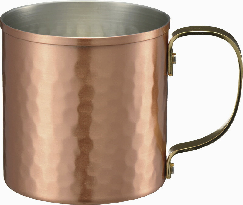 【ラッピング無料】国産 匠弥 純銅手付きカップ360ml TY-095 日本製 マグカップ