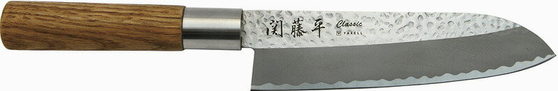 【ラッピング無料】国産 関藤平 classic 鎚起 三徳包丁 32078 日本製