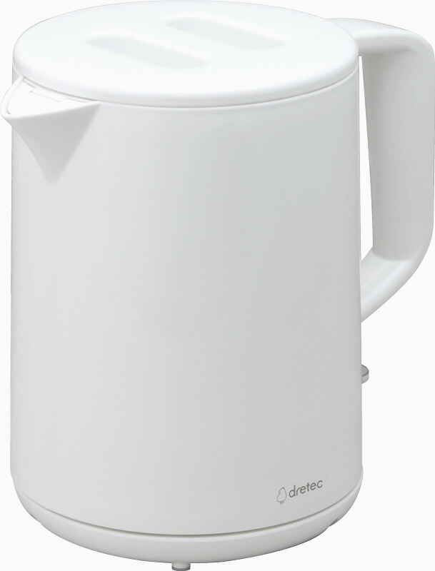 【ラッピング無料】ドリテック 電気ケトル 「タルボ 」1L PO-360WT