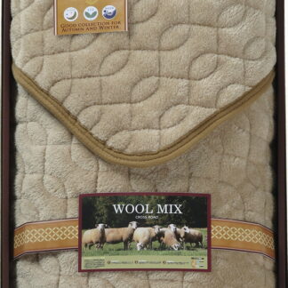 【ラッピング無料】クロスロード ウールミックス ウール混 敷パット 6040 敷きパッド