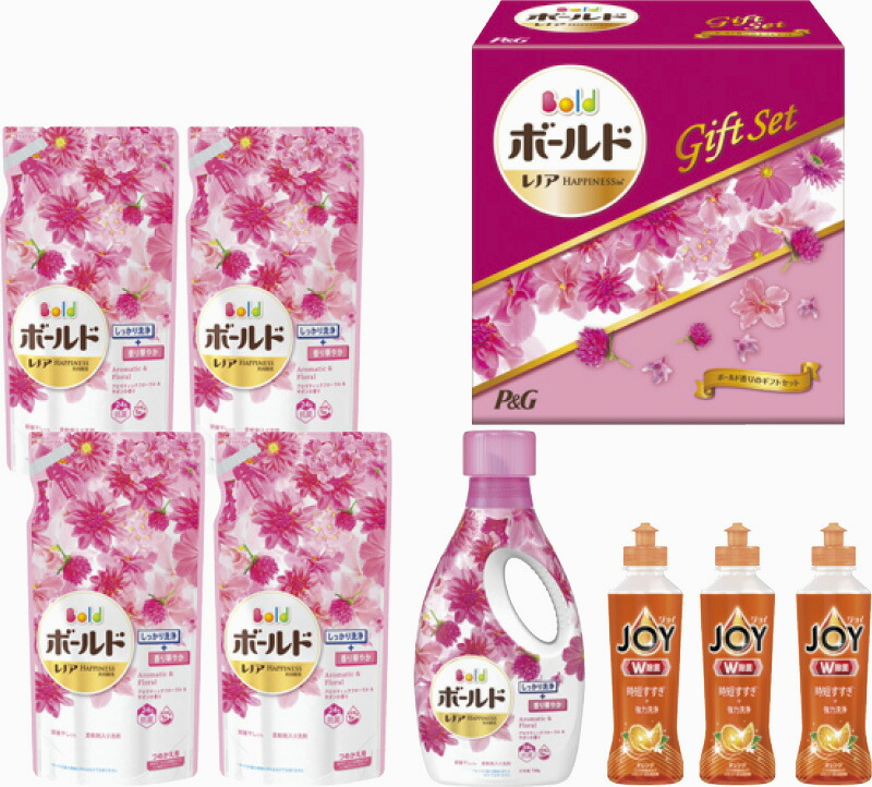 【ラッピング無料】P ＆ G ボールド香りのギフトセット PGCB-40C ジェルアロマティック 詰替用 ジョイコンパクト