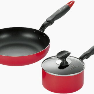 【ラッピング無料】タツヤ･カワゴエ 片手鍋16cm ＆ フライパン26cm TKM-501S