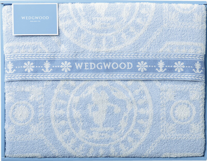 【ラッピング無料】ウェッジウッド ジャスパー タオルケット RR88500032 綿100%