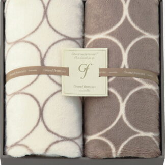 【ラッピング無料】グランフランセヌーベル ひざ掛け 2P GFN9060 膝掛け