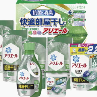 【ラッピング無料】ギフト工房 アリエール 快適部屋干しギフト ALD-50S P＆G ジェル部屋干しプラス詰替用 ジェルボール詰替用