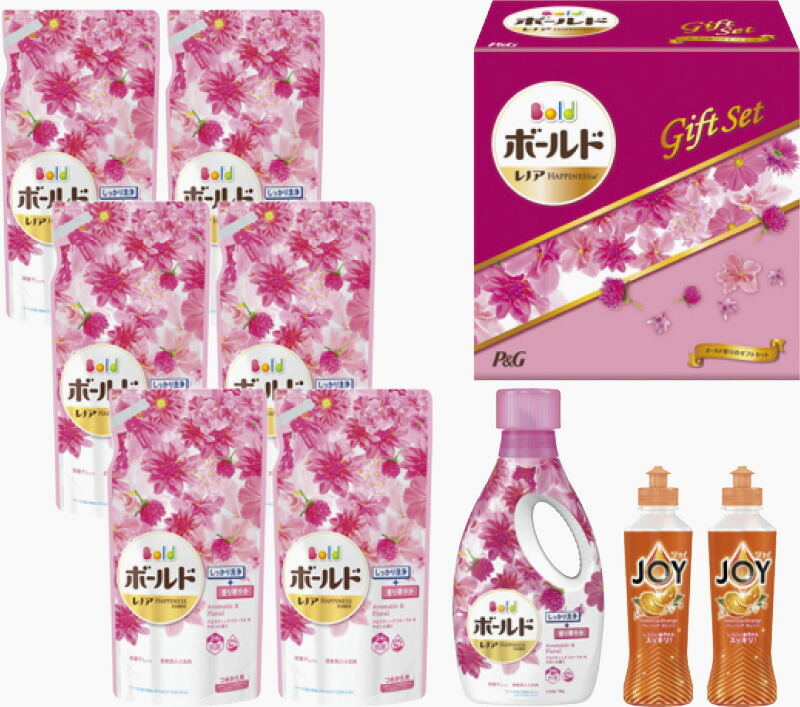 【ラッピング無料】P ＆ G ボールド香りのギフトセット PGCB-50C ジェルアロマティック 詰替用 ジョイコンパクト