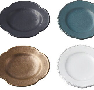 【ラッピング無料】国産 和の美 お花プレート 8Pセット T2021118-03 日本製 皿