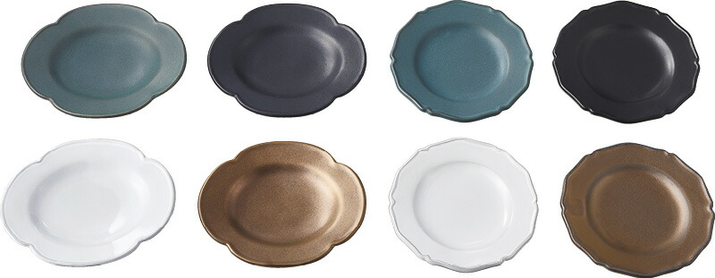 【ラッピング無料】国産 和の美 お花プレート 8Pセット T2021118-03 日本製 皿