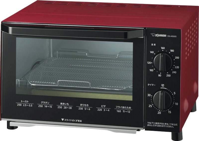 【ラッピング無料】象印 こんがり倶楽部 オーブントースター EQ-AS22G-RA