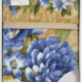 【ラッピング無料】国産 西川 ベローナ ニューマイヤー 毛布 ブルー FQ82210001BL 日本製