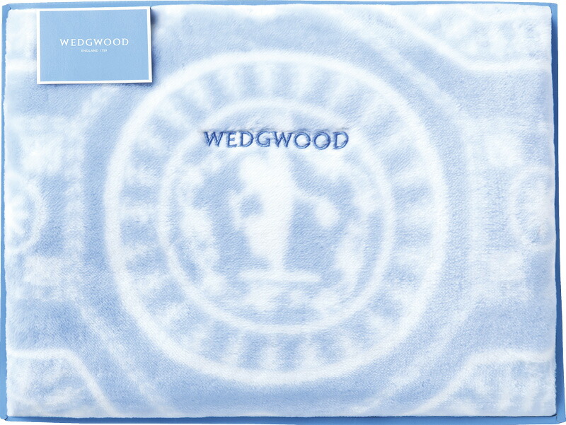 【ラッピング無料】国産 ウェッジウッド ジャスパー アクリルニューマイヤー 毛布(毛羽部分) FQ88800053 日本製