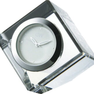 【ラッピング無料】グラスワークスナルミ コフレ ミニクロック GW1000-11038 置き時計