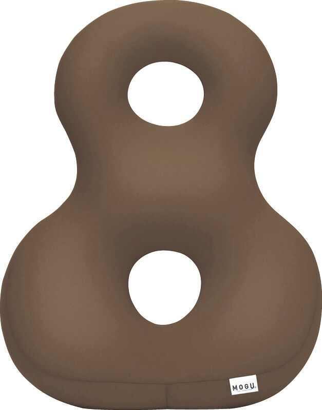 【ラッピング無料】国産 モグ バックサポーターエイト ブラウン 4540323019991 日本製 骨盤用