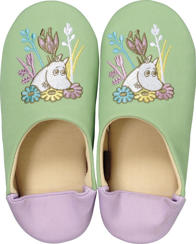 【ラッピング無料】ムーミン グリーティングムーミン ルームシューズ 1445010200