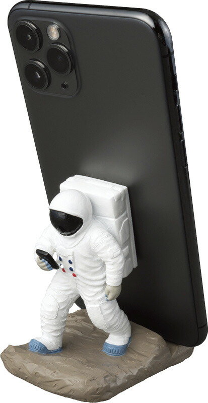 【ラッピング無料】スマホキーパー アストロノーツ SR-7212 スマートフォンスタンド - 画像 (3)