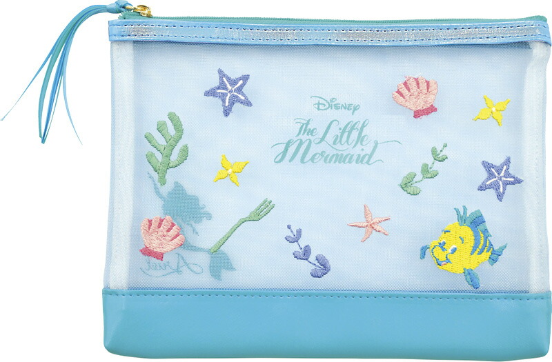 【ラッピング無料】リトル･マーメイド シャイニーグリーン ポーチ 2335026200