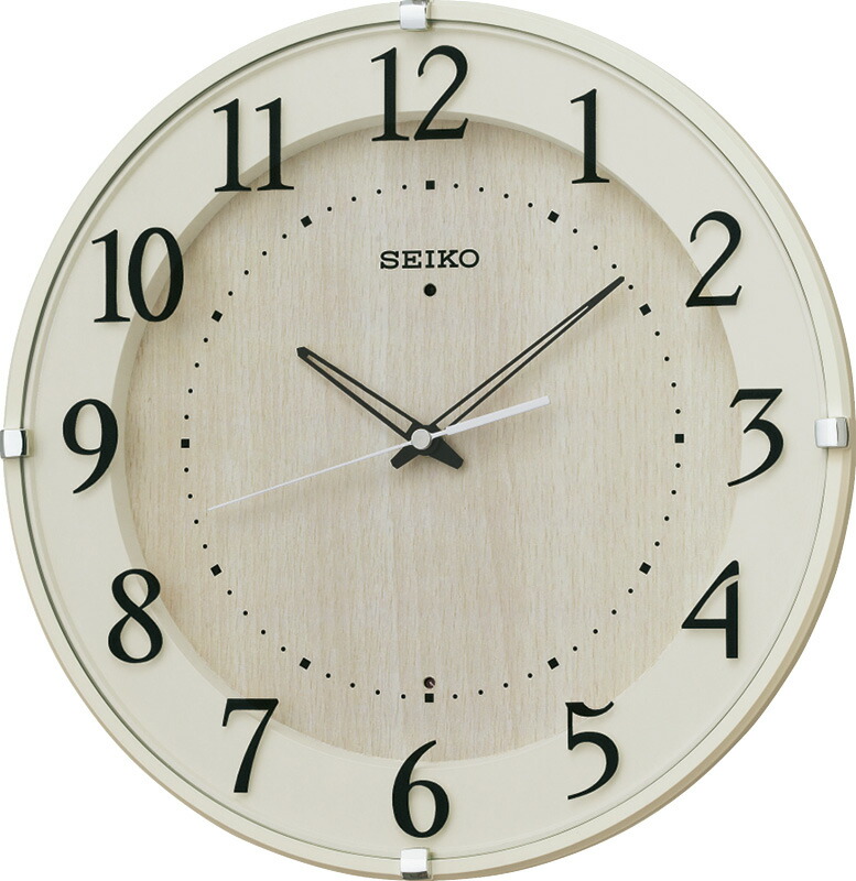 【ラッピング無料】セイコー 電波 掛時計 KX397A 掛け時計 レビュー